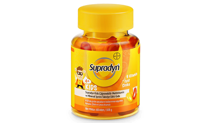 Supradyn Kids Çocuk Multivitamini 60 Tablet