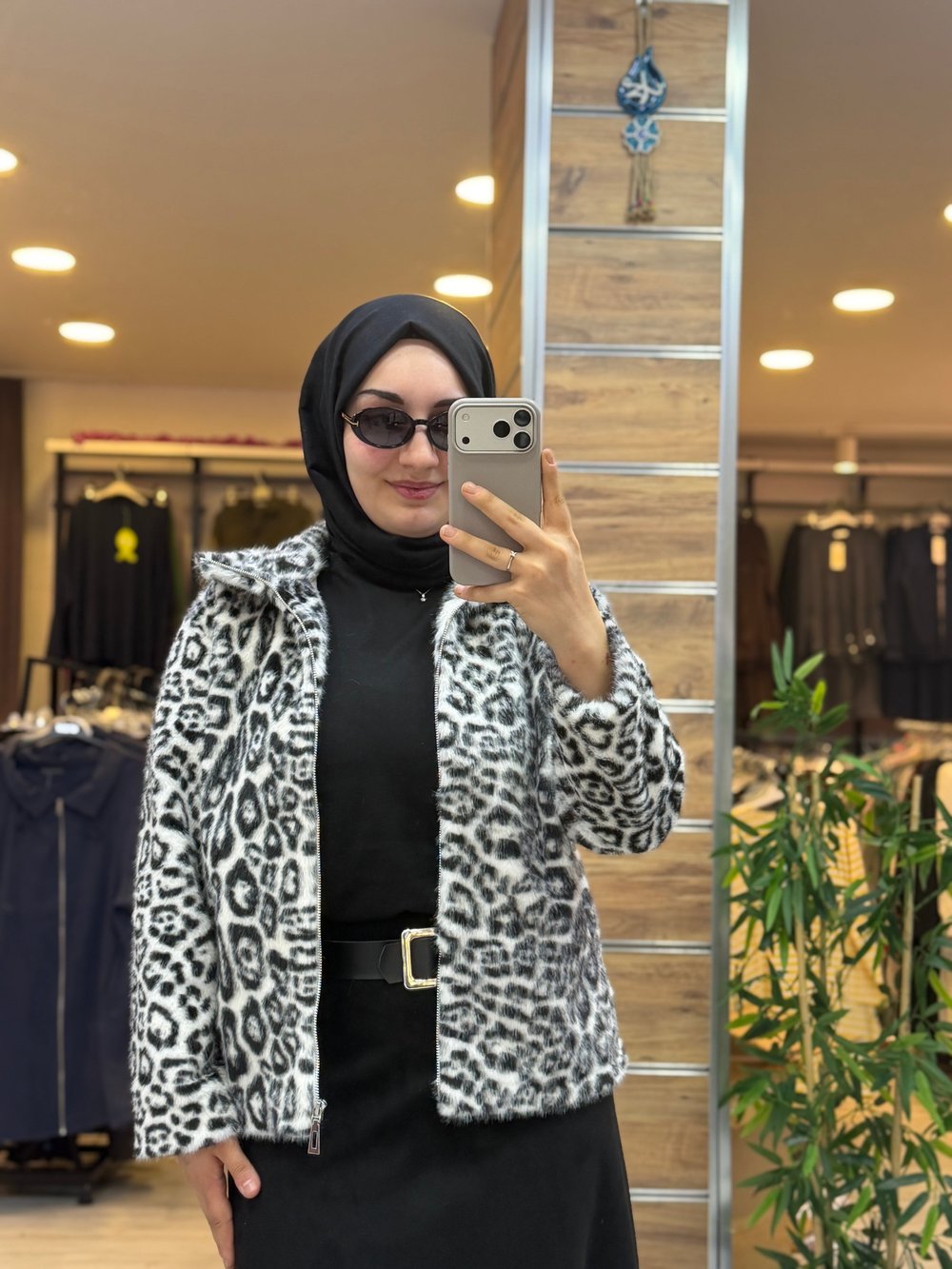 LEOPAR MİNİ CEKET