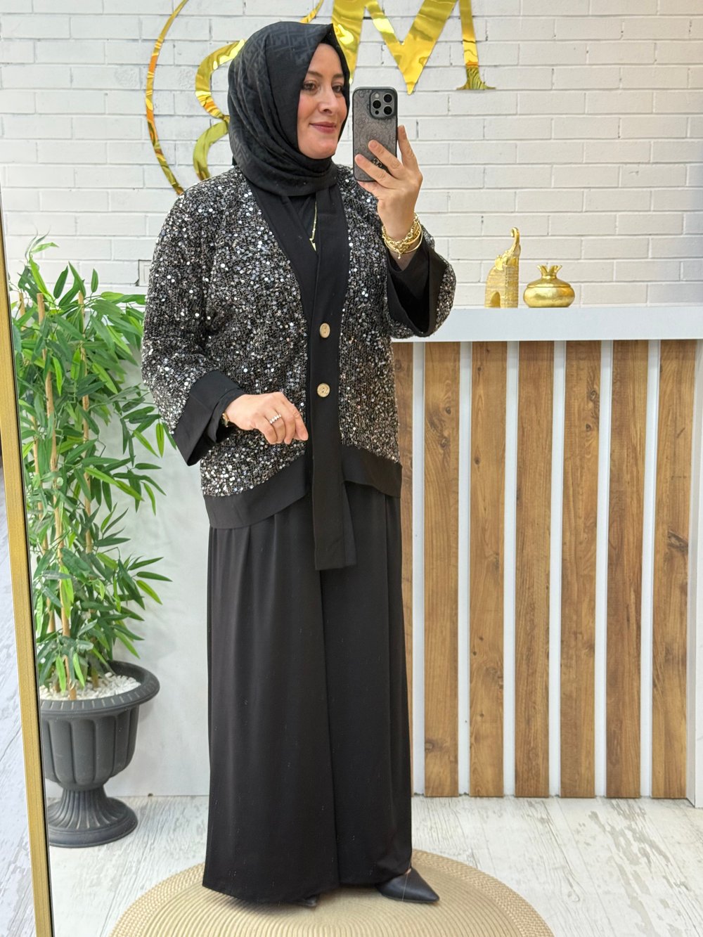 PUL PAYET CEKETLİ ÜÇLÜ TAKIM