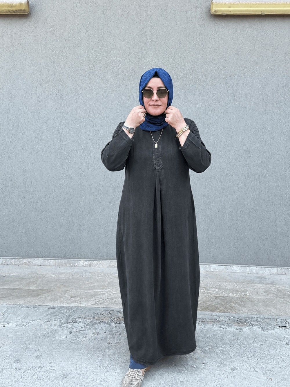 TENSEL ÇOK AMAÇLI PAMUKLU ELBİSE/TUNİK