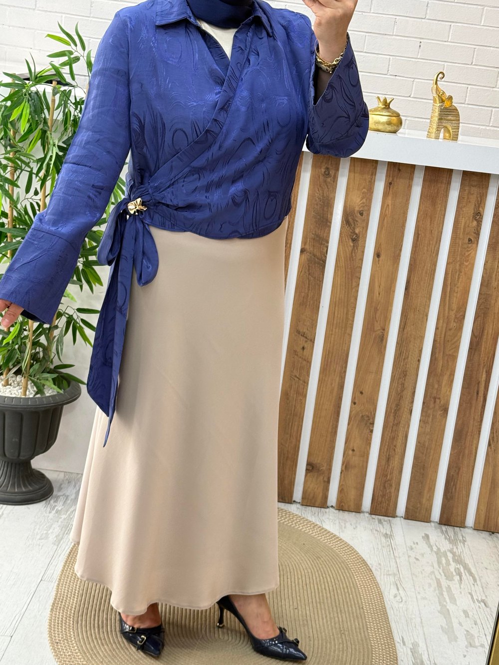 ZARA SATEN ASTARLI ETEK