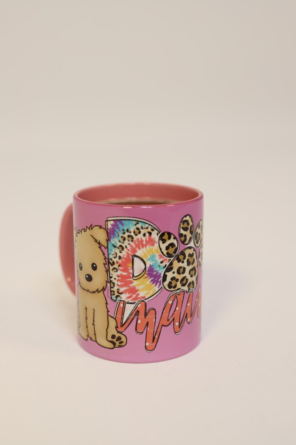 DOG MOM COFFE LOVE KUPA