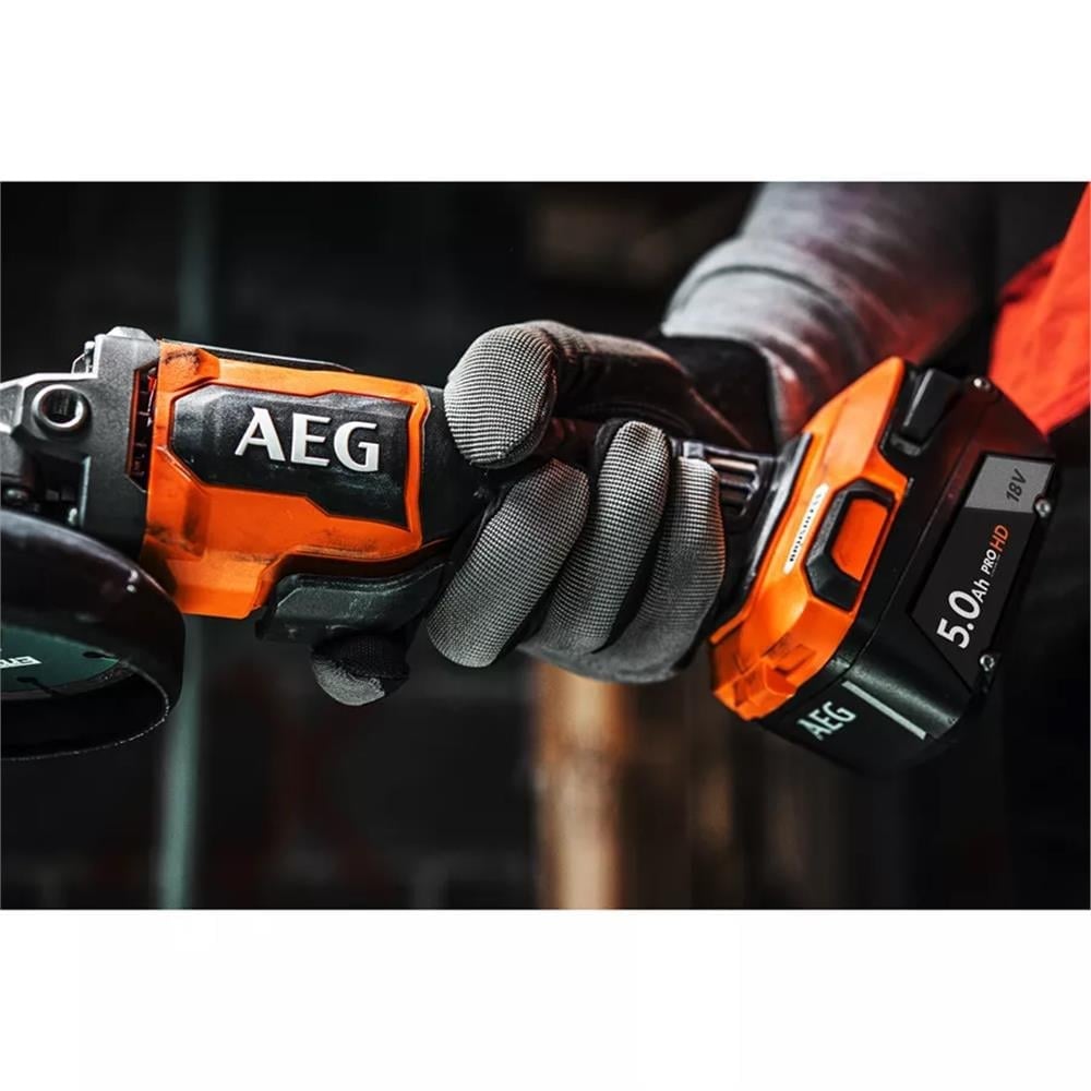 AEG BEWS 18-125BLPX2-0 Şarjlı Taşlama Makinesi Kömürsüz 125 mm - (Aküsüz)