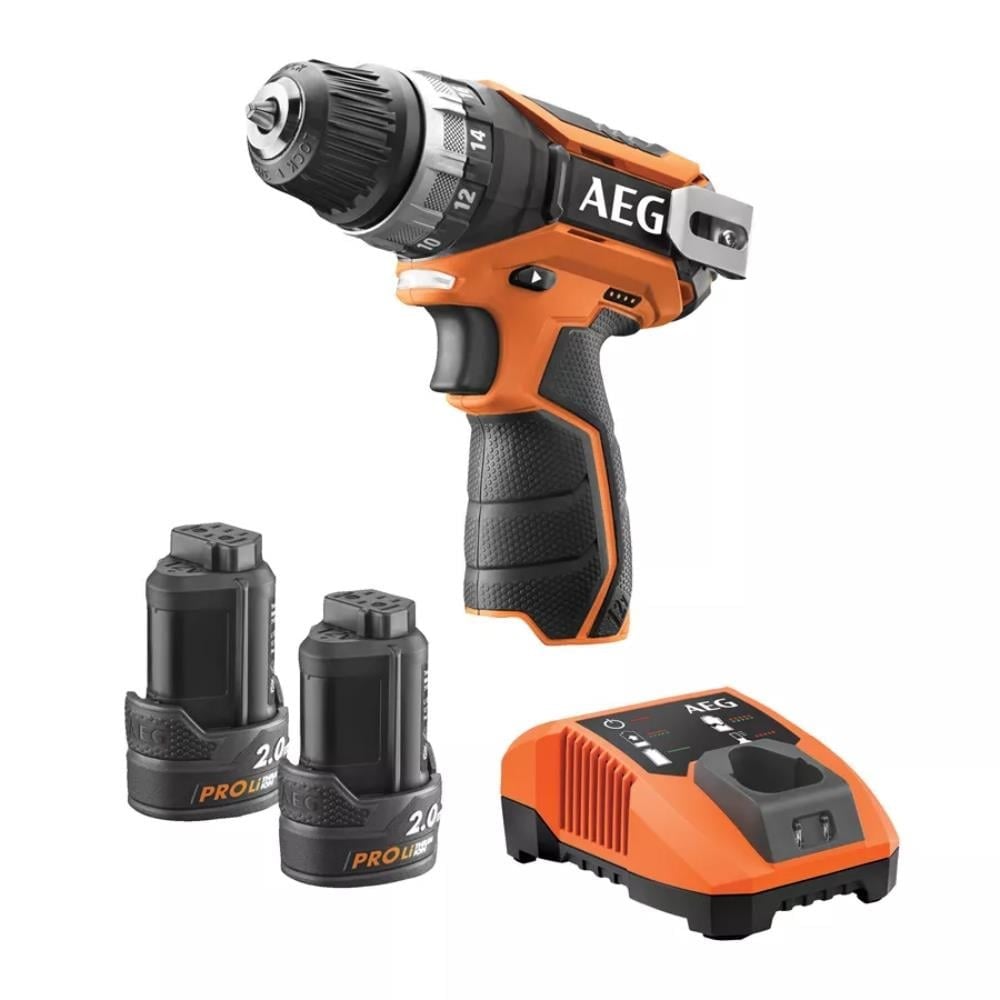 AEG BS 12 C2 Şarjlı Matkap Çift Akülü 2Ah