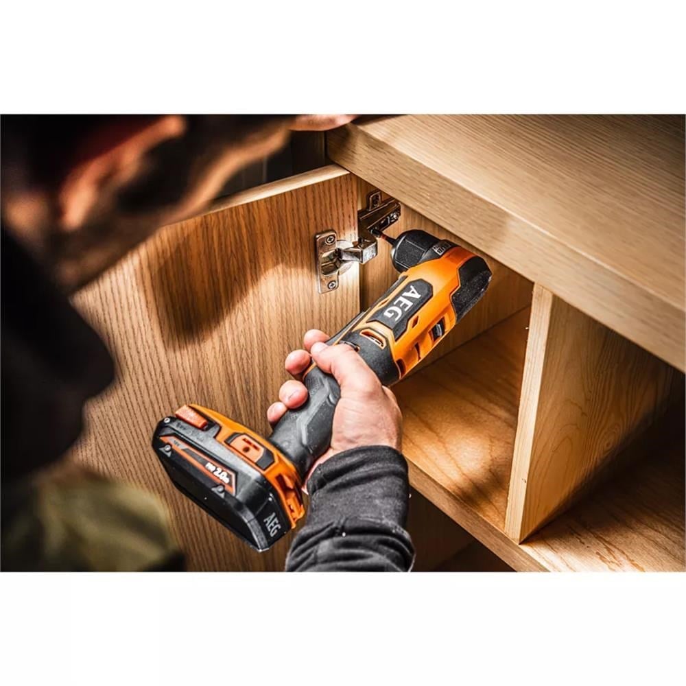 AEG BS 18SRABL-0 Şarjlı Köşe Matkap ve Vidalama - (Aküsüz)