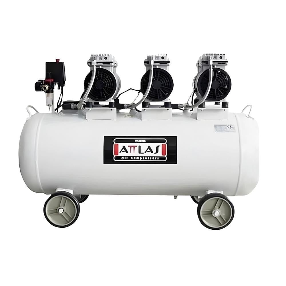 ATTLAS SC 30100 J 100 LT Sessiz Monofaze Hava Kompresörü 3 HP