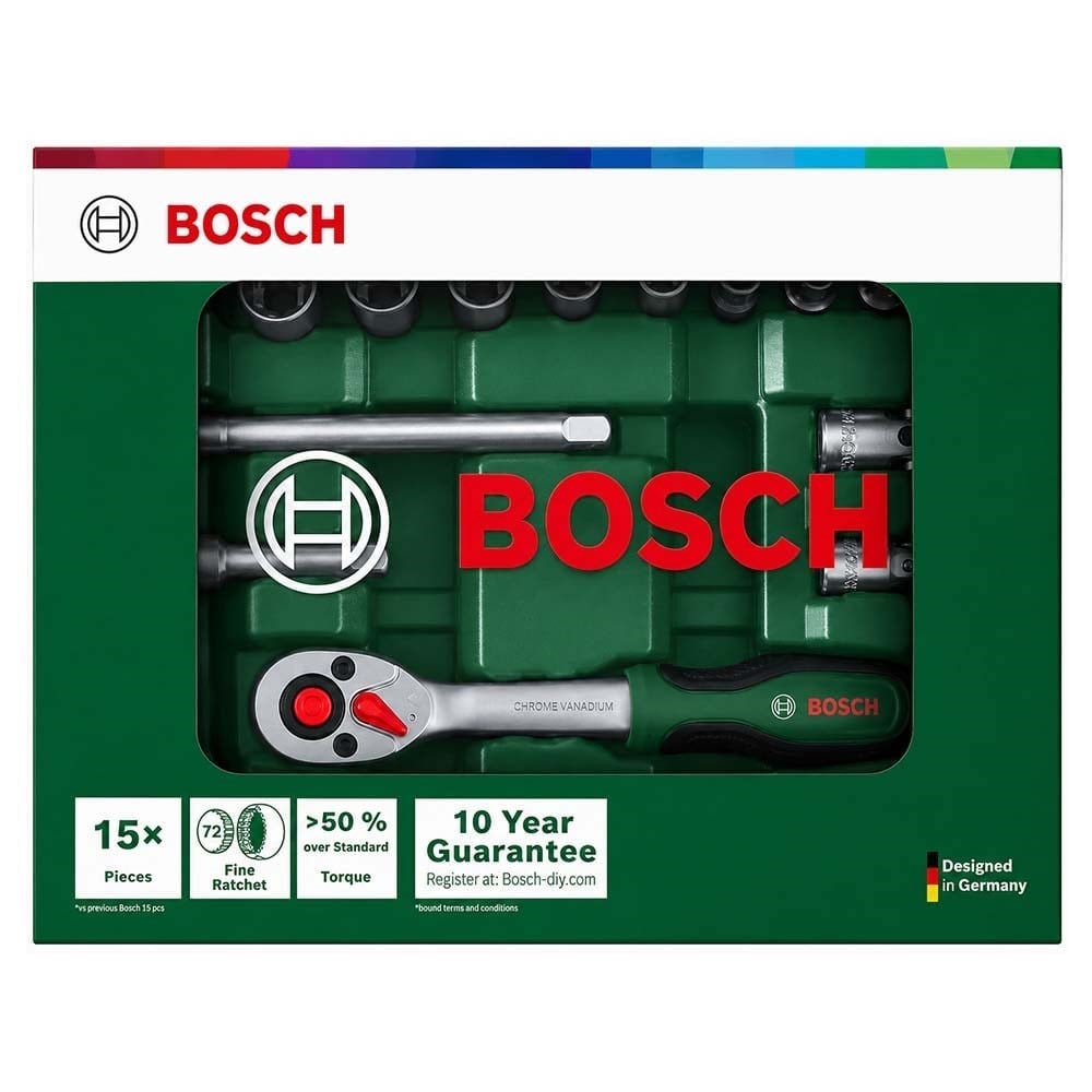 BOSCH 1600A03EG1 1/4 Lokma Seti 15 Parça
