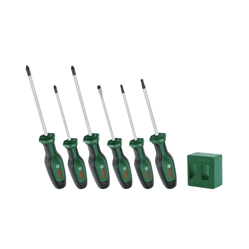 BOSCH Düz Yıldız Ve Torx Uçlu Tornavida Takımı 6 Parça Premium