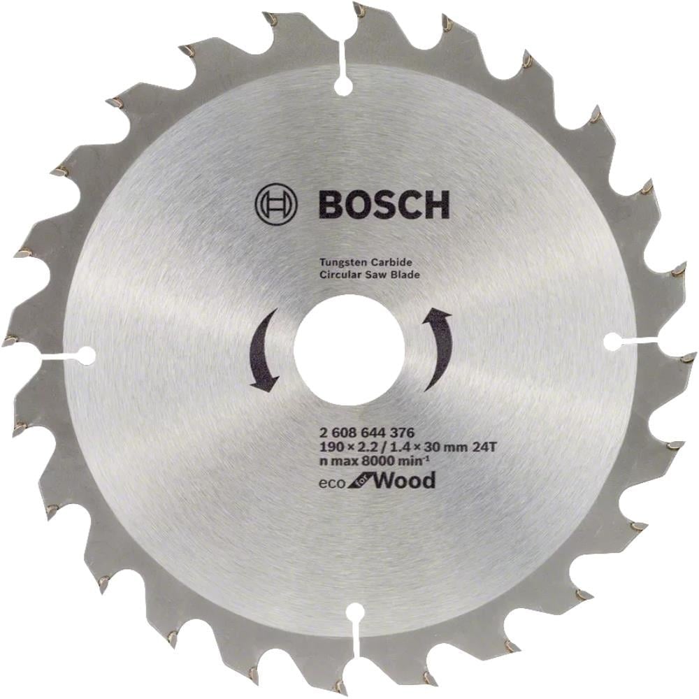 BOSCH 2608644376 Ecow 24 Diş Daire Testere Bıçağı 190 x 30 mm