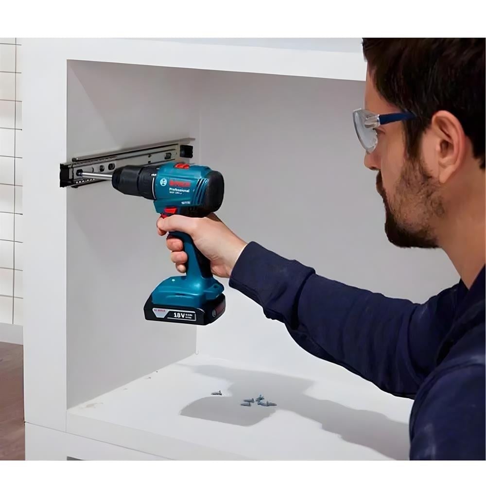 BOSCH 6019K3000 GSR 185-LI Akülü Vidalama Çift Akülü 18V 2 Ah