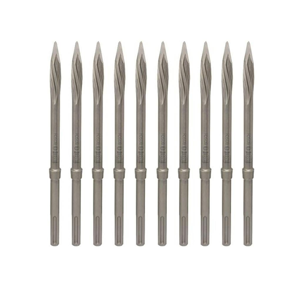 BOSCH 2608690168 SDS Max Kırıcı Delici Uç Seti Sivri Keski Uç 400 mm 10 Parça