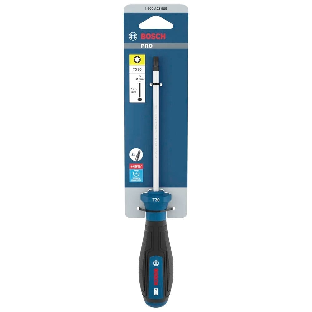BOSCH 1600A039SE T 30 Torx Uçlu Tornavida V2 125 mm