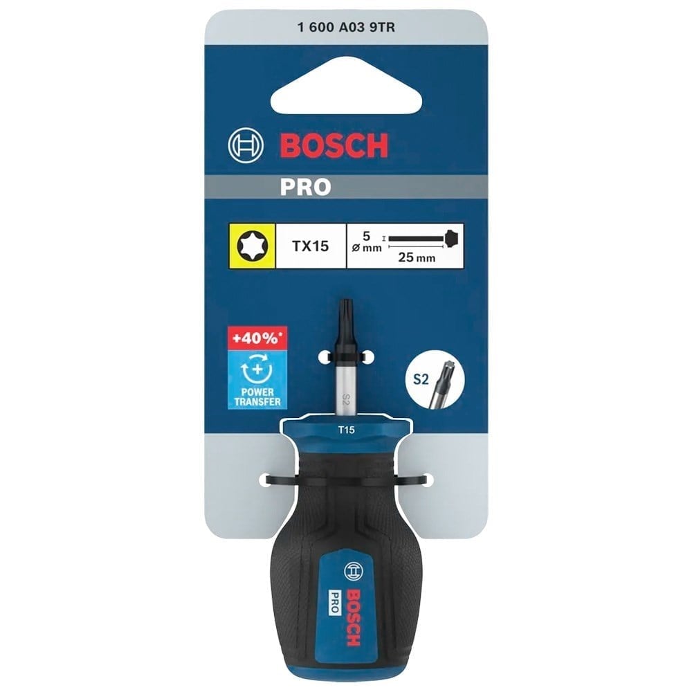 BOSCH 1600A039TR T15 Torx Uçlu Tornavida Avuç İçi 25 mm