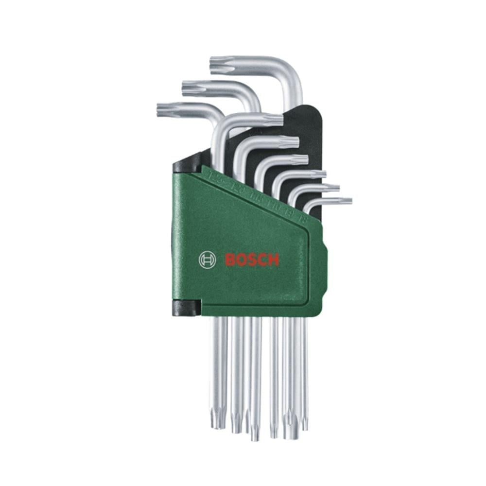 BOSCH 1600A02Z9C Torx Allen Anahtar Takımı 9 Parça