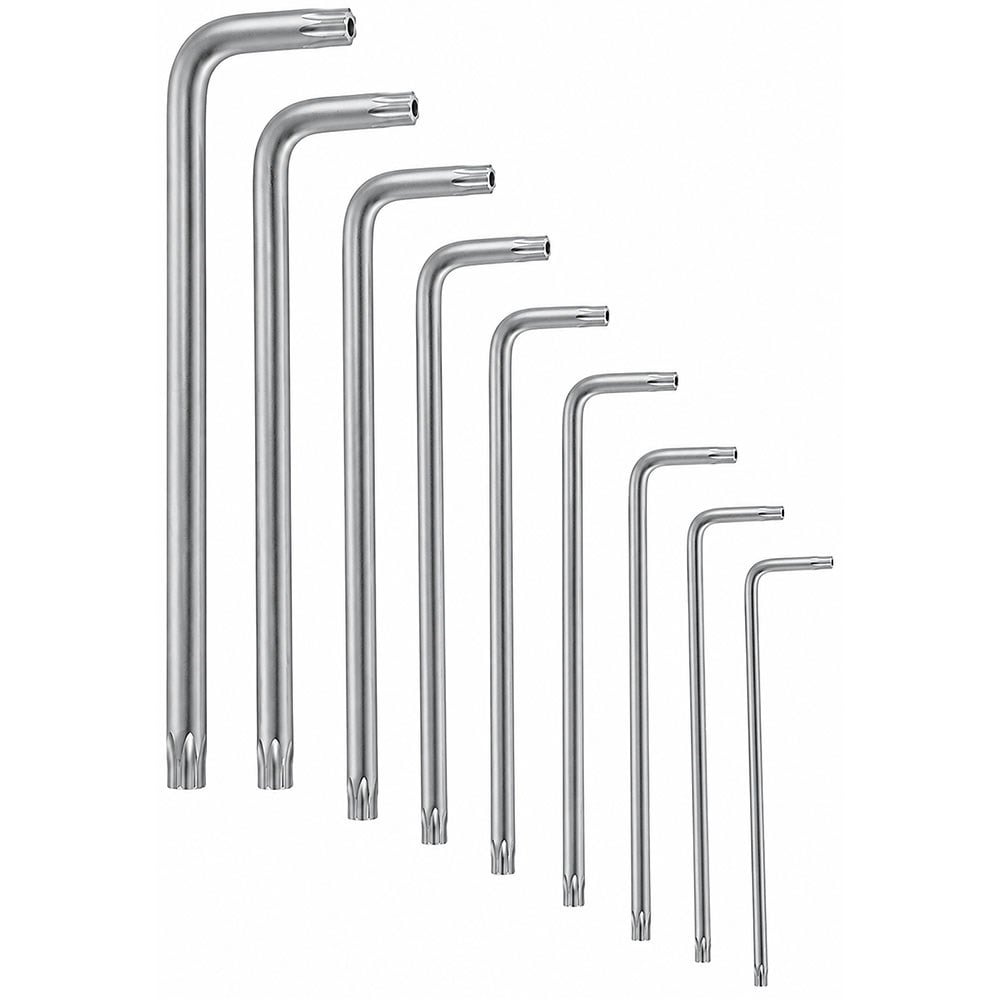 BOSCH 1600A01TH4 Torx Allen Anahtar Takımı 9P 10 - 50 mm