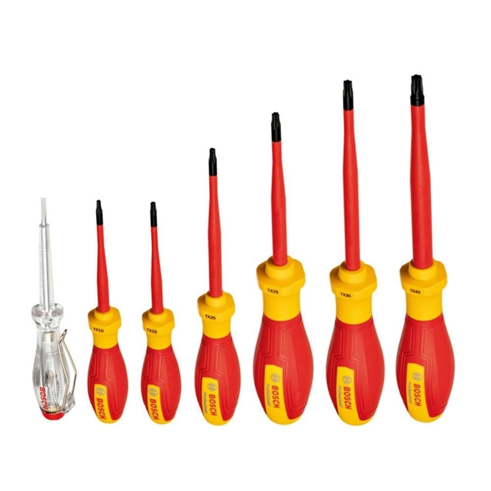 BOSCH 1600A02NF8 Torx Tornavida Takımı 7 Parça Professional