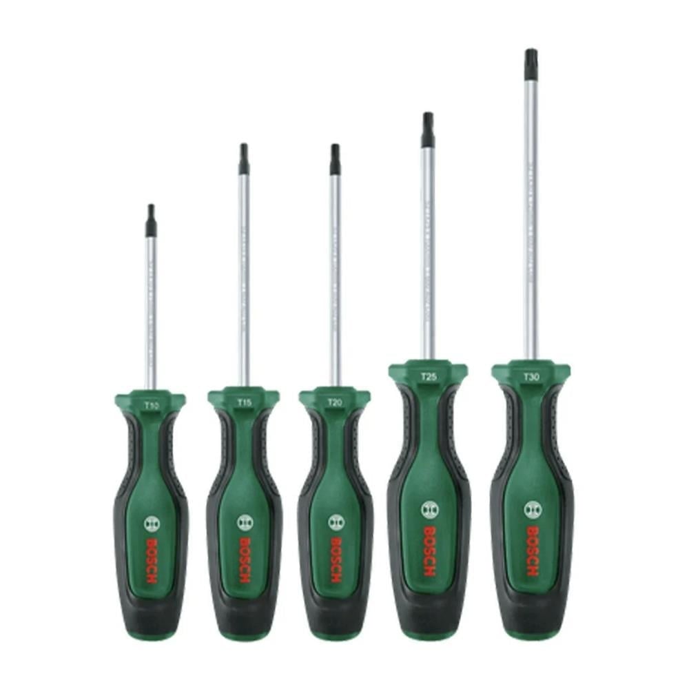 BOSCH 1600A02BX6 Torx Uçlu Tornavida Takımı 5 Parça