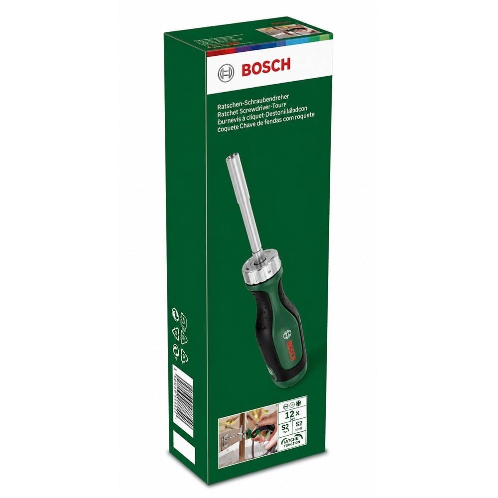 BOSCH 1600A027PP Cırcırlı Tornavida 12 Uçlu