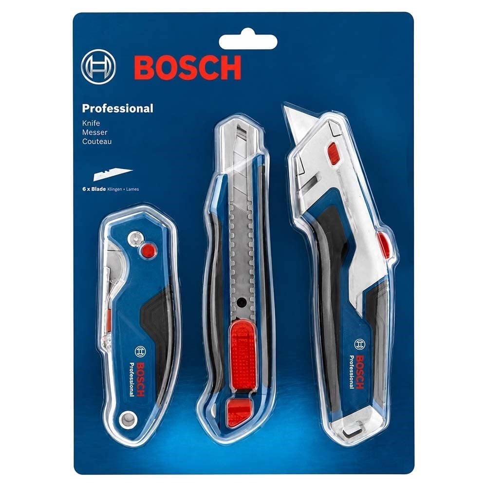 BOSCH 1600A027M4 Maket Bıçağı Seti 3 Parça