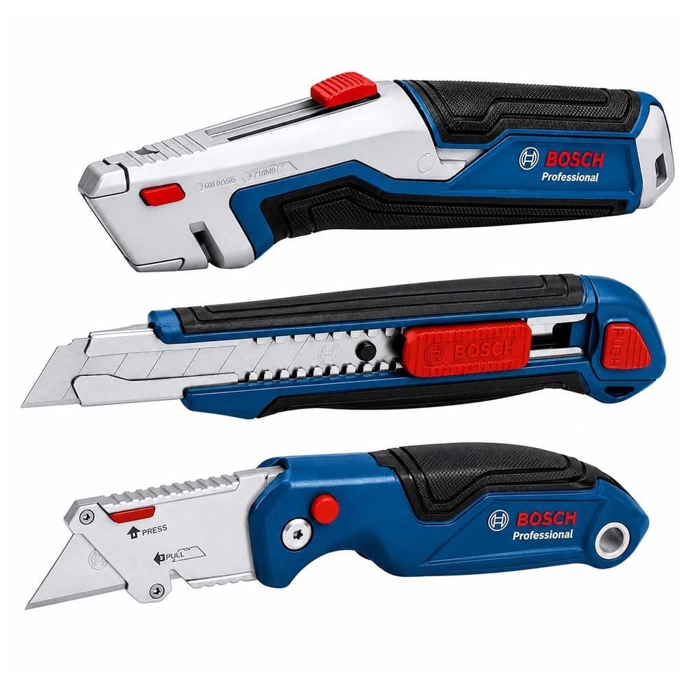 BOSCH 1600A027M4 Maket Bıçağı Seti 3 Parça