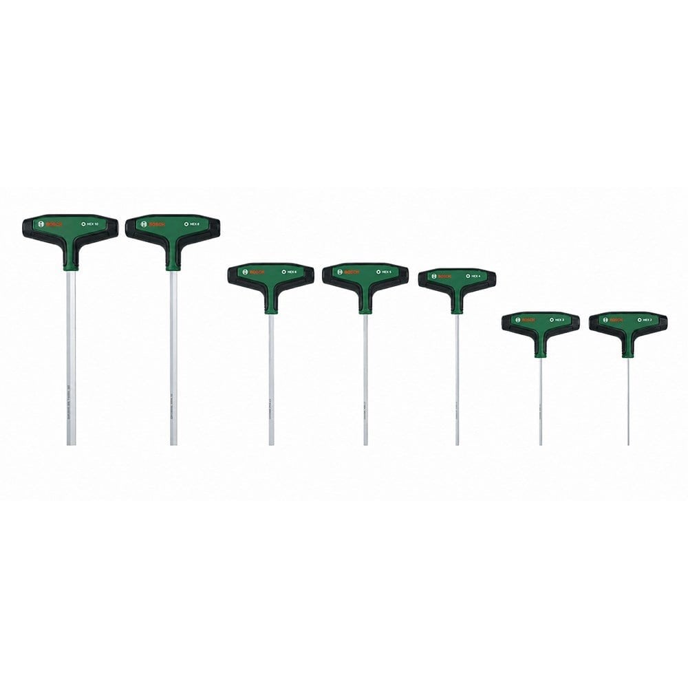 BOSCH 1600A039J1 T Saplı Altıgen Tornavida Seti 7 Parça