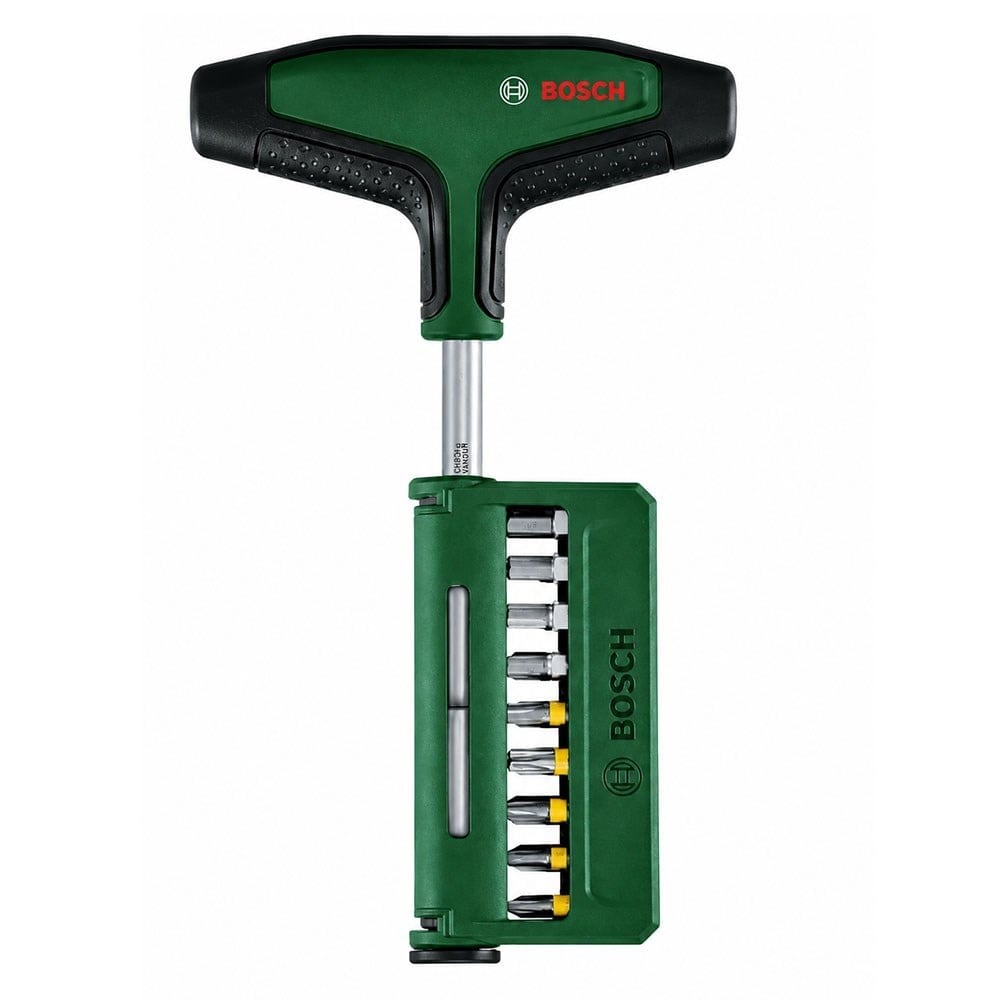 BOSCH 1600A039J3 T Saplı Çok Amaçlı Tornavida Set 19 Parça
