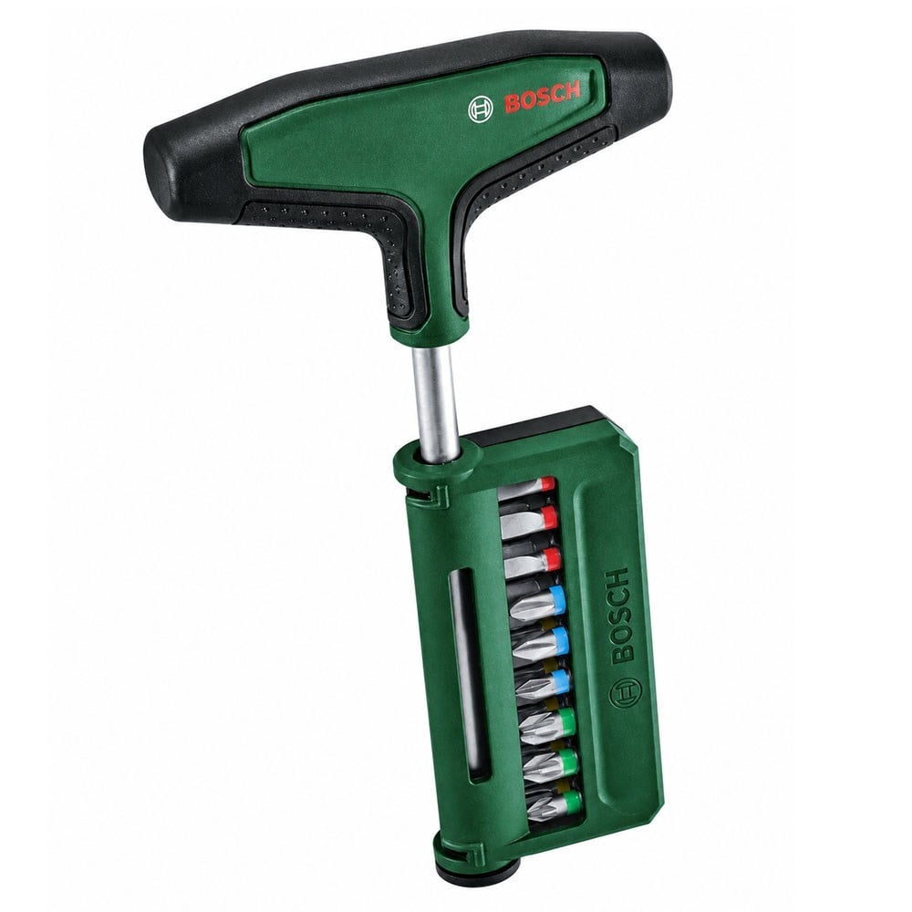 BOSCH 1600A039J3 T Saplı Çok Amaçlı Tornavida Set 19 Parça