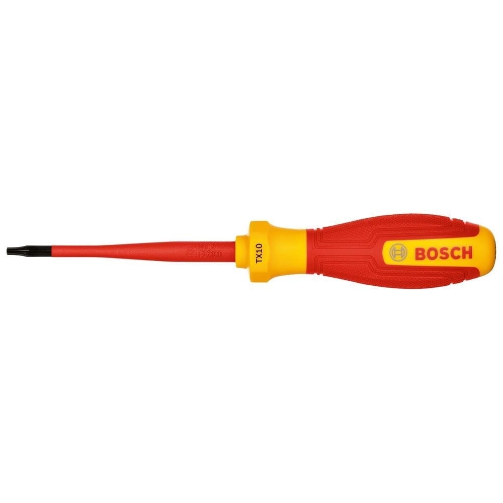 BOSCH T10 Torx Uçlu Tornavida Izoleli PRO VDE 75 Mm