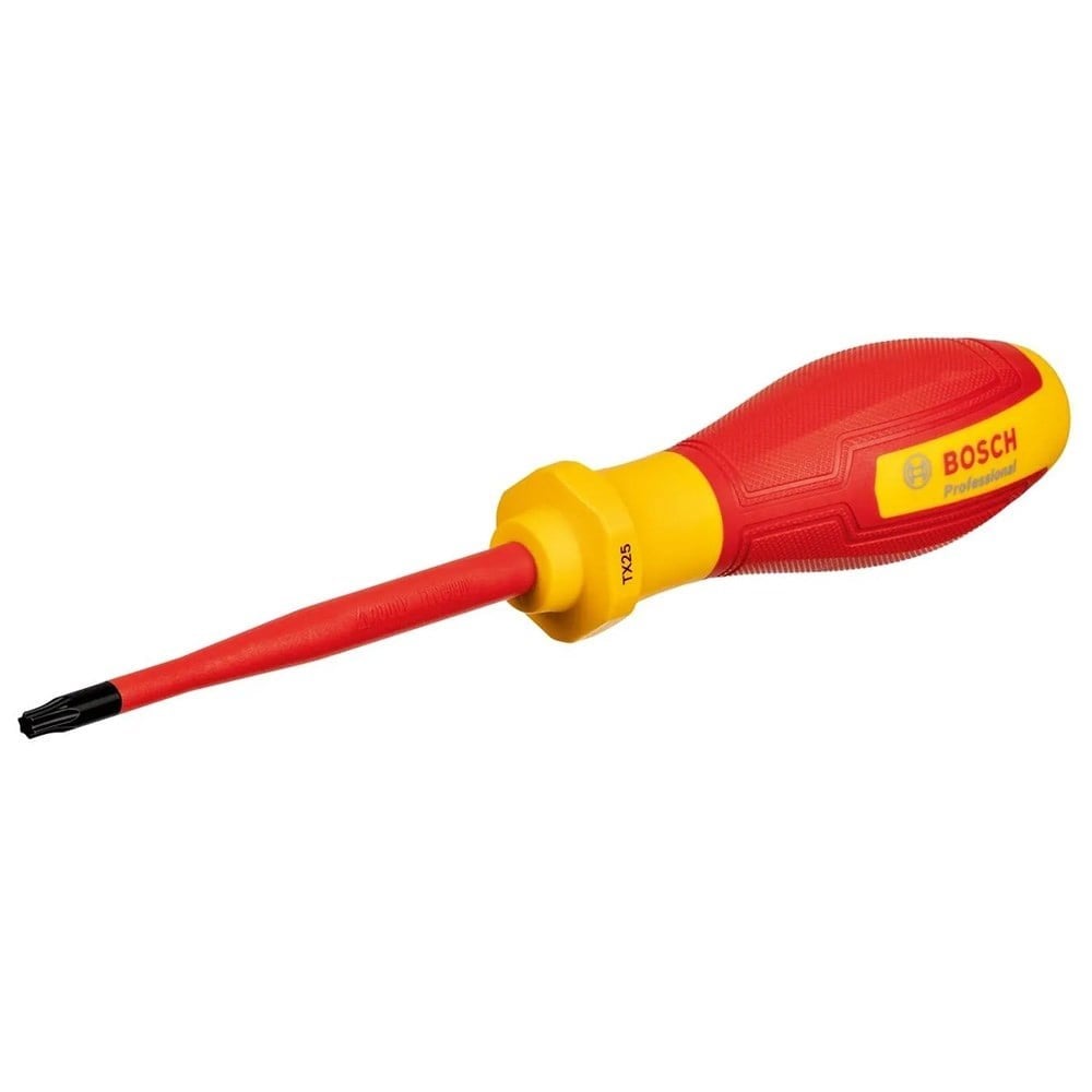 BOSCH 1600A02NC8 T25 Torx Uçlu Tornavida Izoleli VDE 100 mm