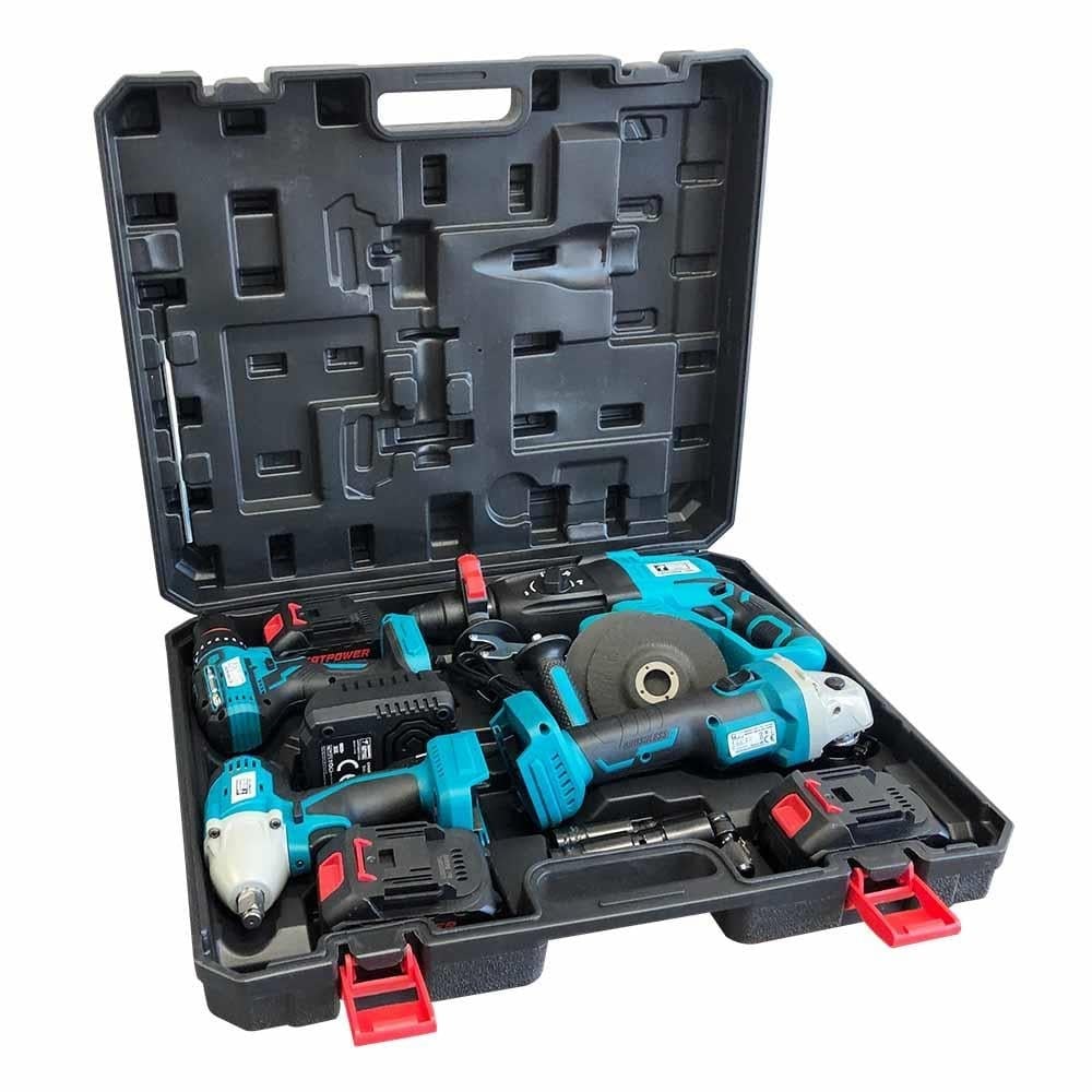 CATPOWER 1380 Akülü Kombo 4Lü Set Kömürsüz