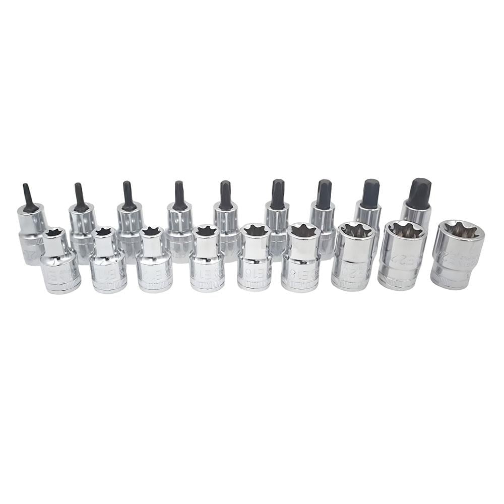 CETA FORM C20-18PTX 1/2 Torx Uçlu Lokma Takımı Metal Kutulu 18 Parça