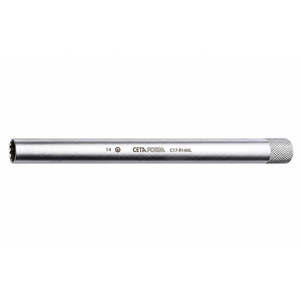 CETA FORM C17-R14ML 3/8 On İki Köşe Buji Lokması 14 mm Uzun 25 Cm