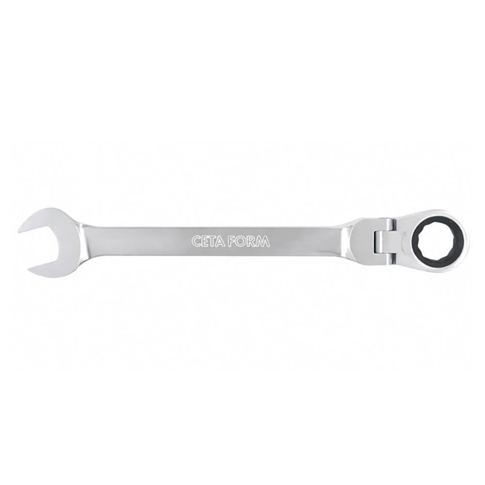 CETA FORM B06-18 Mafsallı Cırcır Kombine Anahtar Düz 18 mm