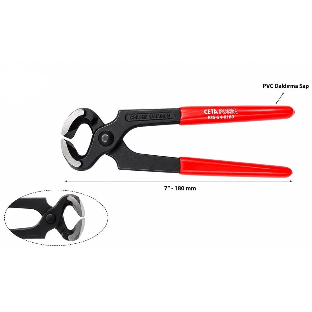 CETA FORM E35-54-0180 Marangoz Kerpeteni 180 Mm