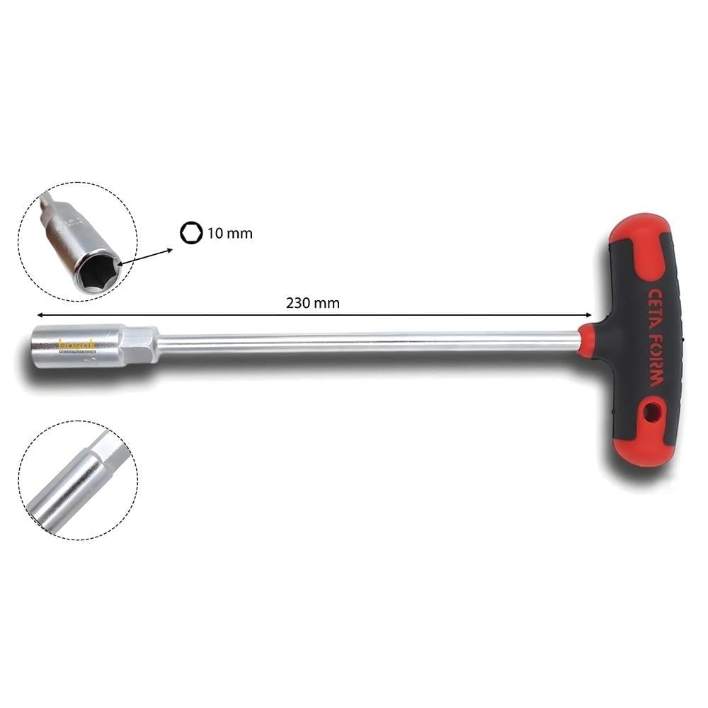 CETA FORM K20-10 T Saplı Lokma 10 mm