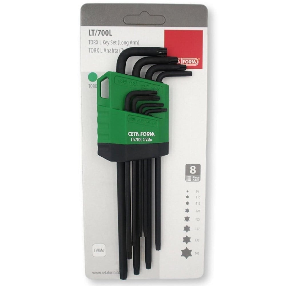 CETA FORM LT/700L Torx Allen Anahtar Takımı 8 Parça