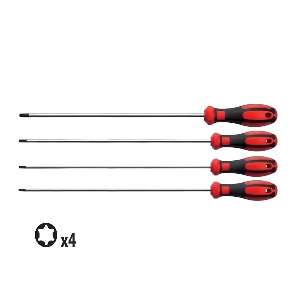 CETA FORM F99-405 Torx Uçlu Tornavida Takımı Extra Uzun C-Plus 4 Parça