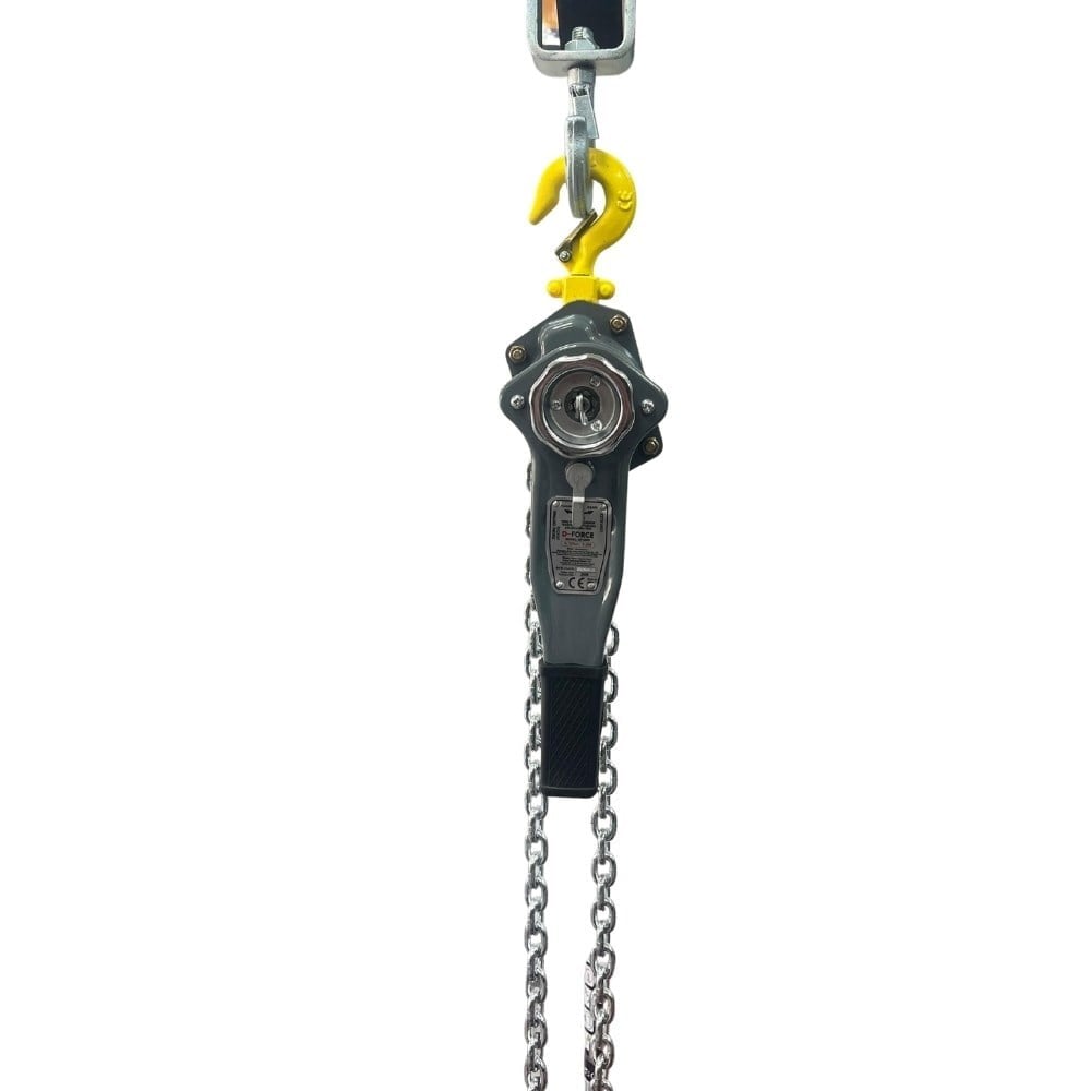 D-FORCE 1.5 Ton Zincirli Çektirme Hubzug 1.5 Metre Zincir