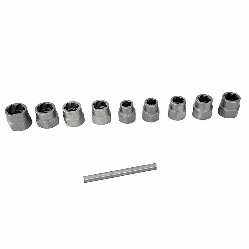 FREED 1/2 Twist Lokma Seti Hasarlı Cıvata ve Somun Sökme 9 Parça