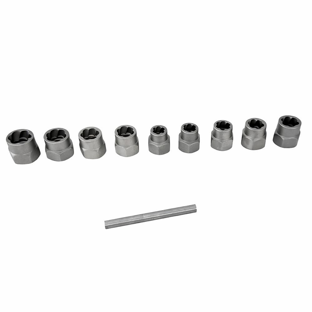 FREED 1/2 Twist Lokma Seti Hasarlı Cıvata Ve Somun Sökme 9 Parça