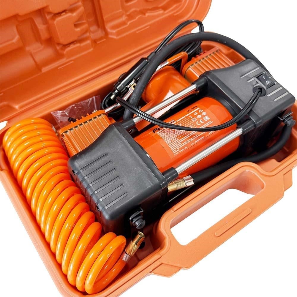 FRIKO Çift Pistonlu Mini Araç Hava Kompresörü 12 V 150 Psi