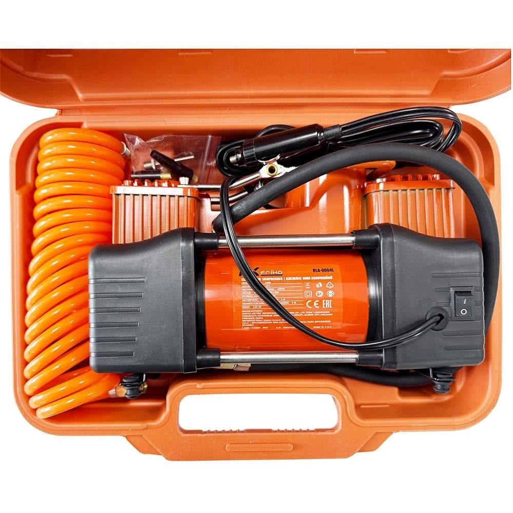 FRIKO Çift Pistonlu Mini Araç Hava Kompresörü 12 V 150 Psi