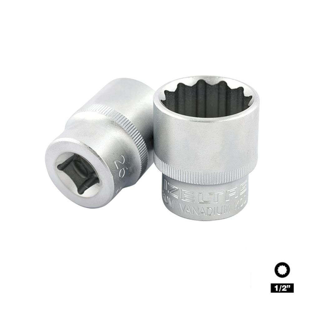 IZELTAS 1/2 On İki Köşe Yıldız Lokma 23 Mm