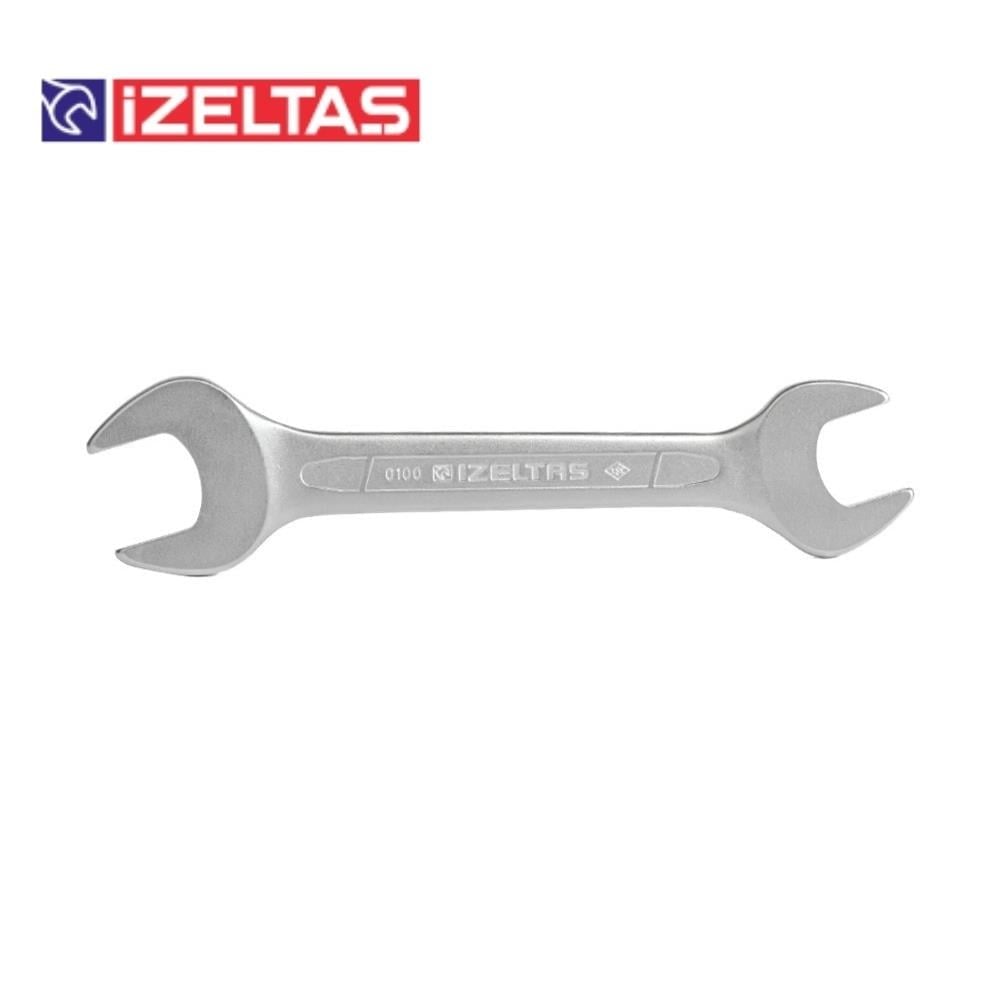 IZELTAS Çatal İki Ağız Anahtar Kısa Boy 8 X 9 Mm