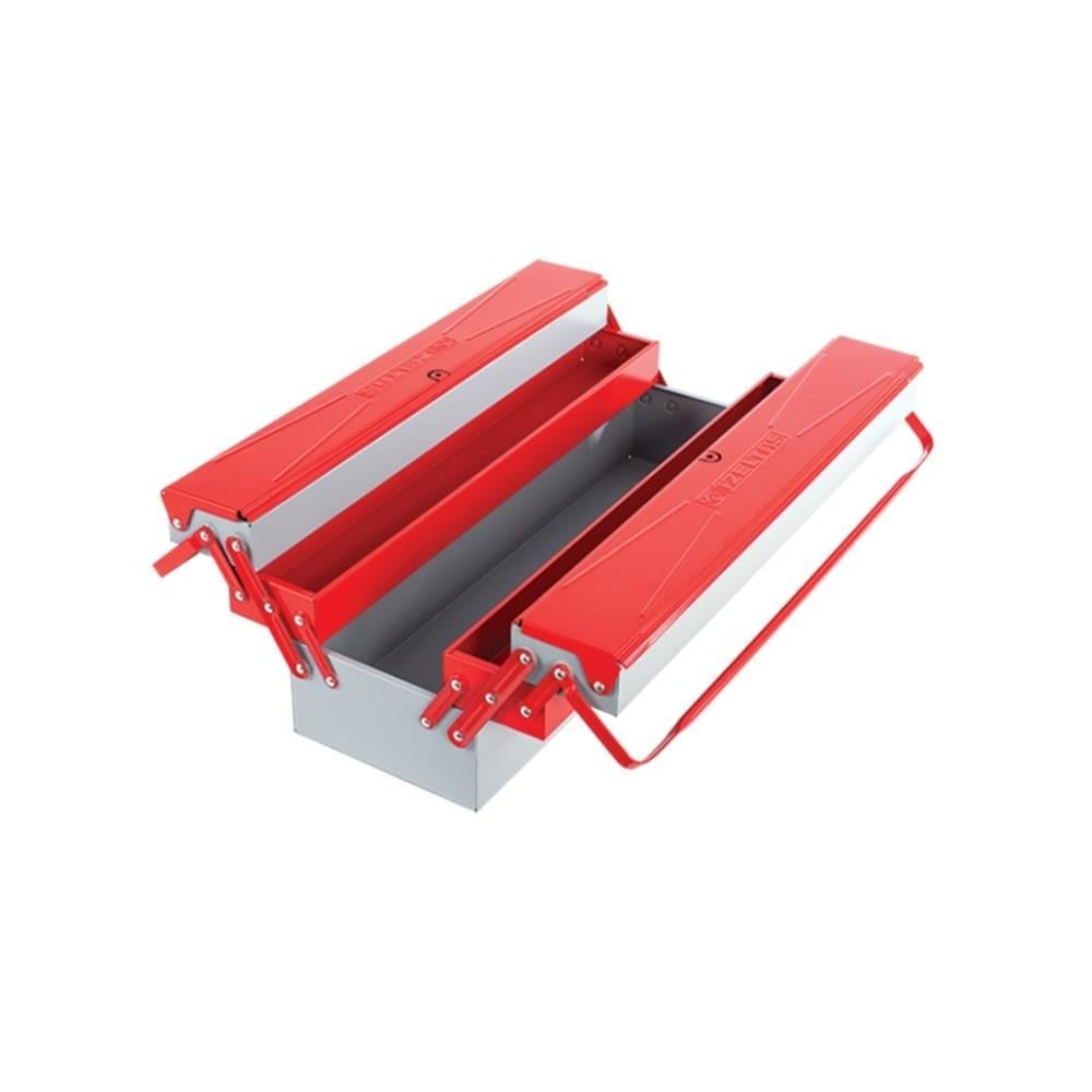 IZELTAS 8420336405 Takım Çantası 5 Gözlü Uzun Tip Metal Çanta 600 mm