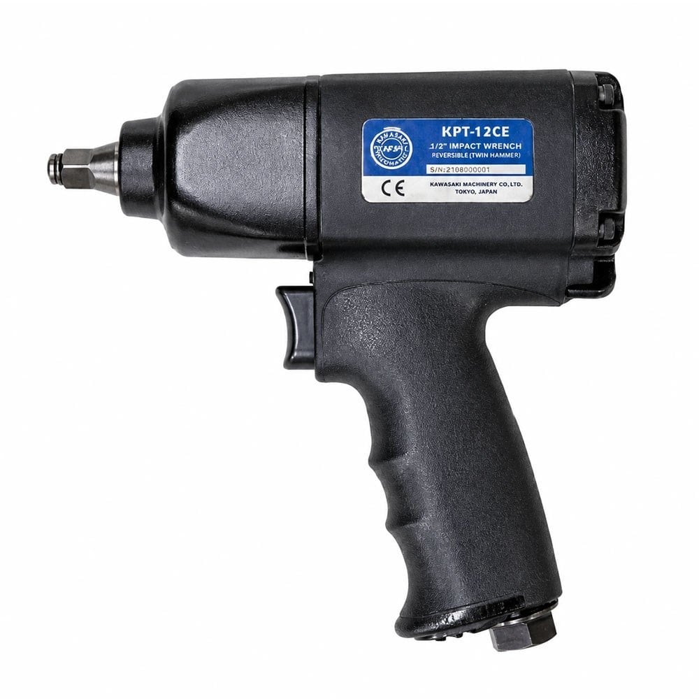 KAWASAKI KPT-12CE 3/8 Havalı Somun Sıkma Ve Sökme Tabancası 304 Nm