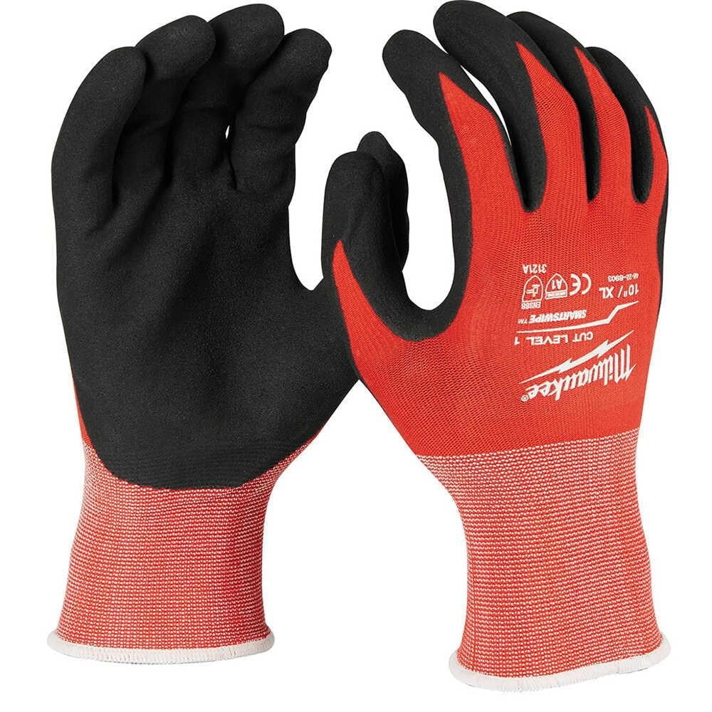 MILWAUKEE 1. Derece Kesik Korumalı Nitril Eldiven XL Beden