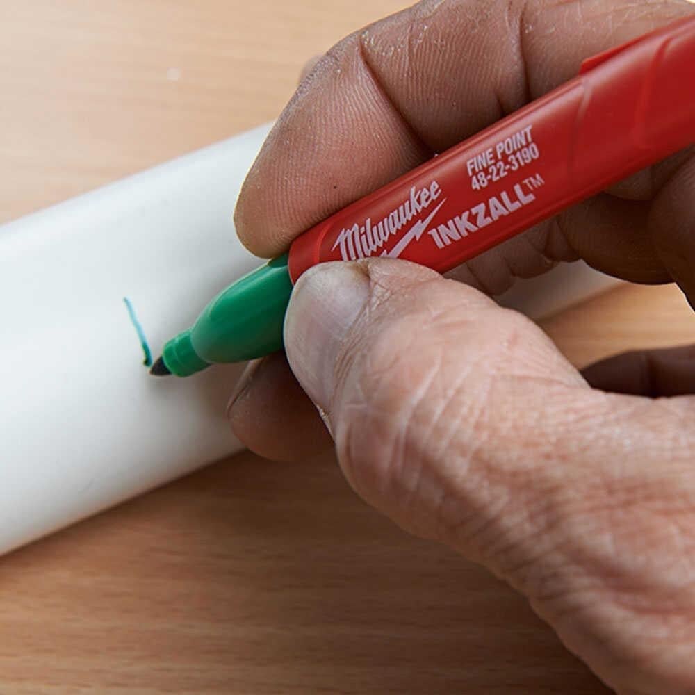 MILWAUKEE 4 Farklı Renkli Marker İşaretleme Kalemi 4 Adet
