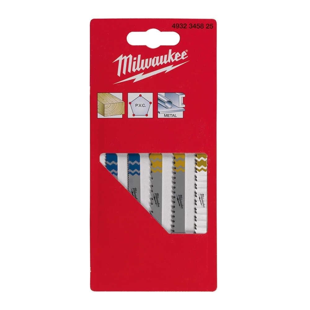 MILWAUKEE Dekupaj Bıçağı Karışık Set 5 Adet