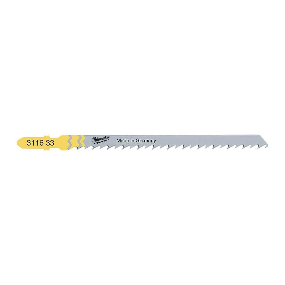 MILWAUKEE T344D Dekupaj Bıçağı Ağaç Hızlı Kesim 105 mm 5 Adet